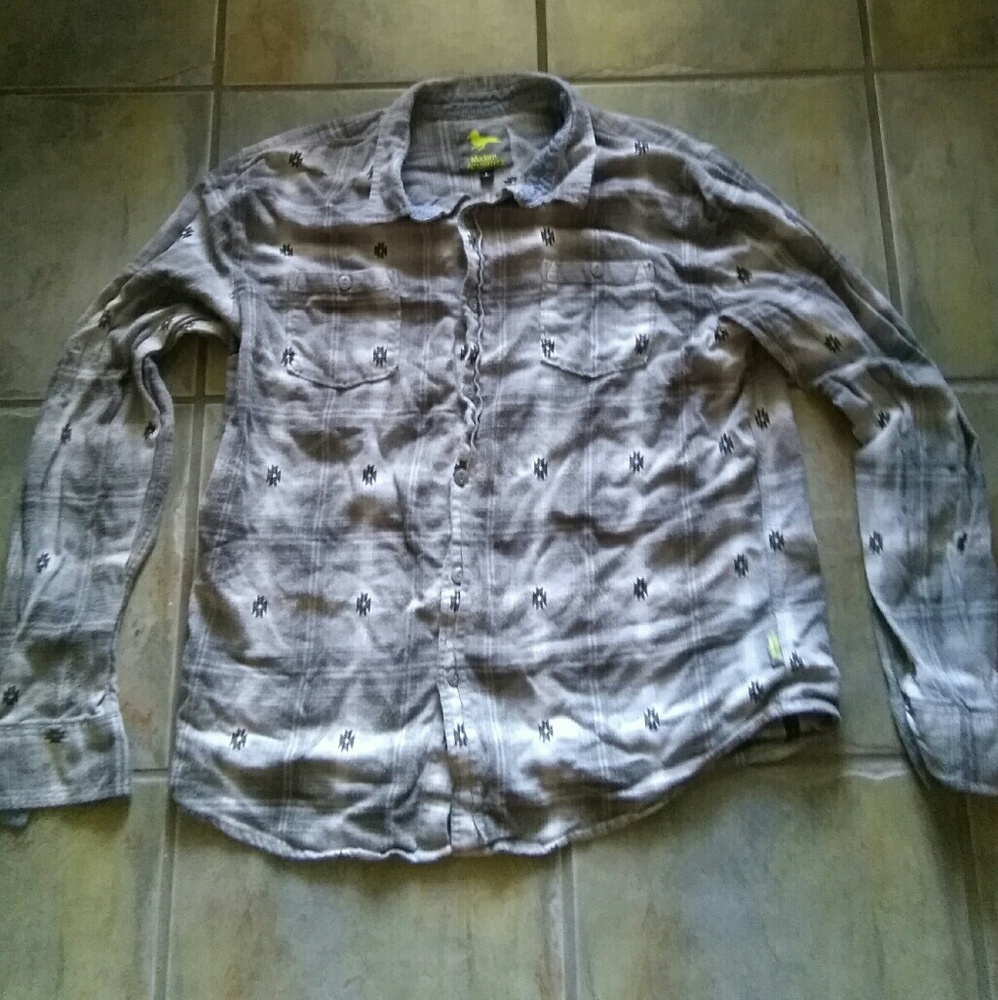 Modern Amusement Southwest Button-down
